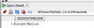 query results