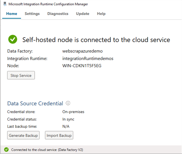 Microsoft Integration Runtime Configuration Manager