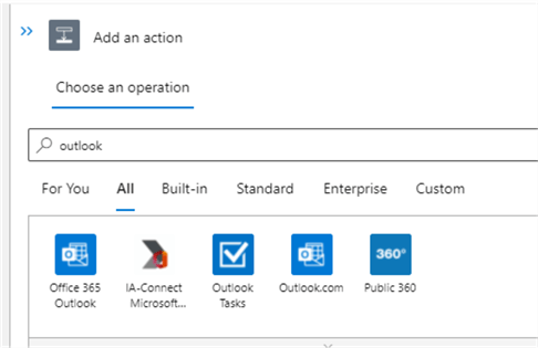 add an action