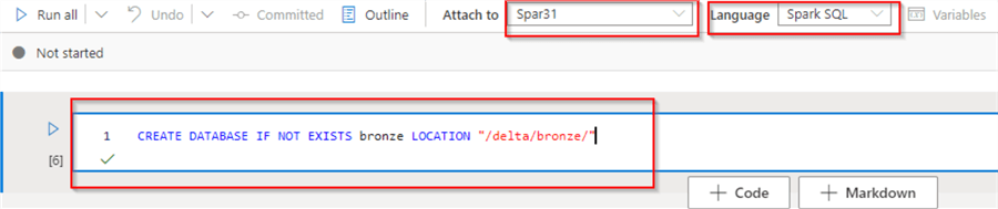 create database