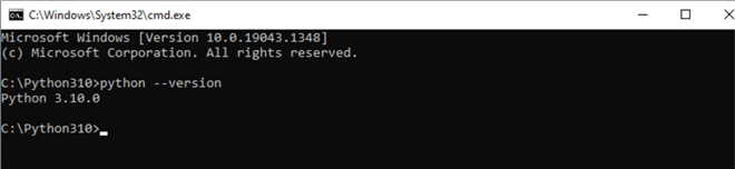 python command line