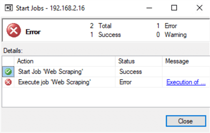 sql agent job status