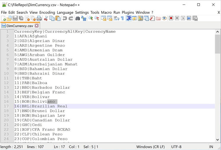 ADF - Tabular Translation Mapping - Pipe delimited source file with headers