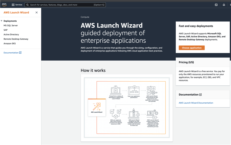 aws launch wizard