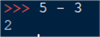 subtracting two numbers