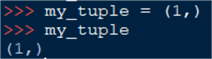 One-item tuple