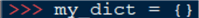 new dictionary