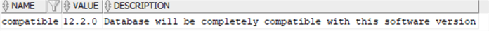 oracle query results