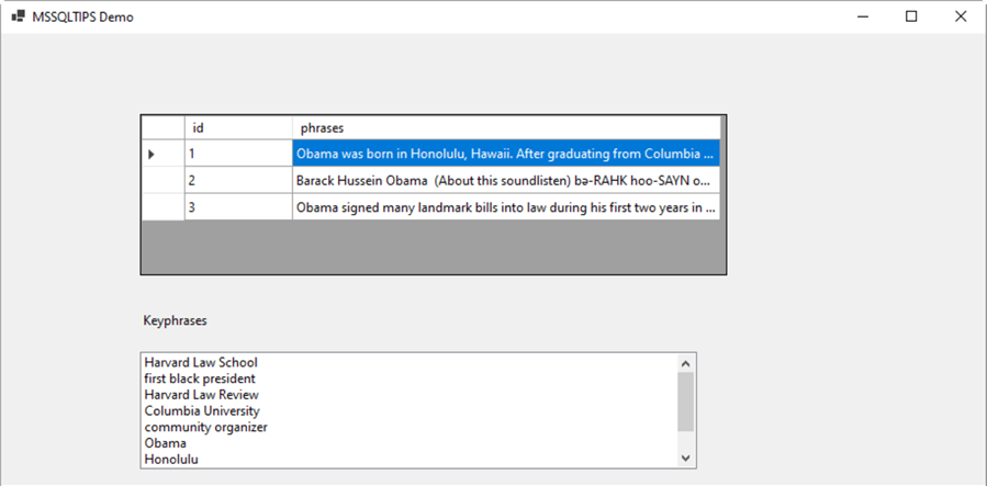 Windows forms app