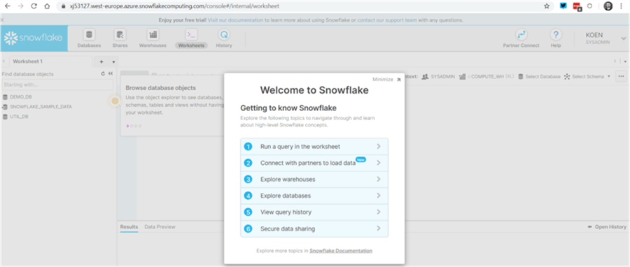 snowflake portal