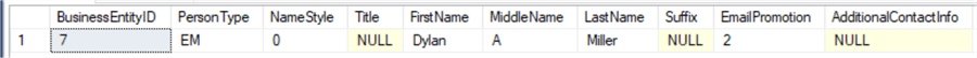 select with a where with numbers