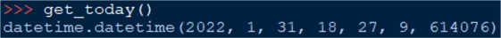 function call  without parameters 