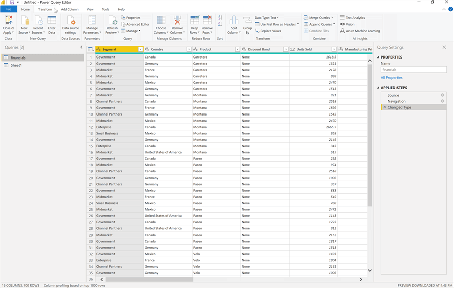Query Editor