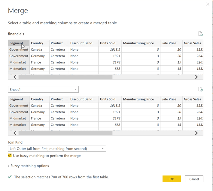 merge data