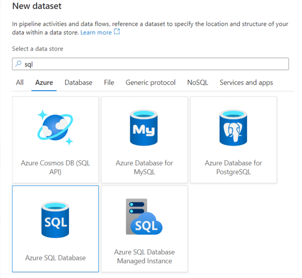 Export Data from Azure SQL Database to Azure with Change Data Capture