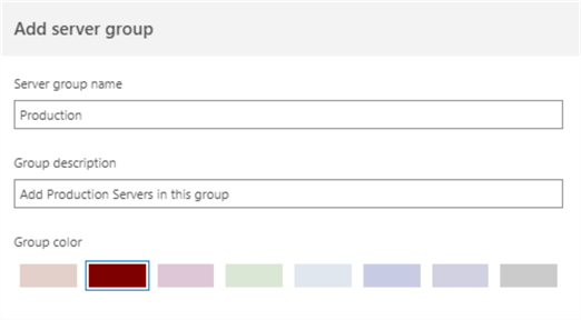 azure data studio add server group