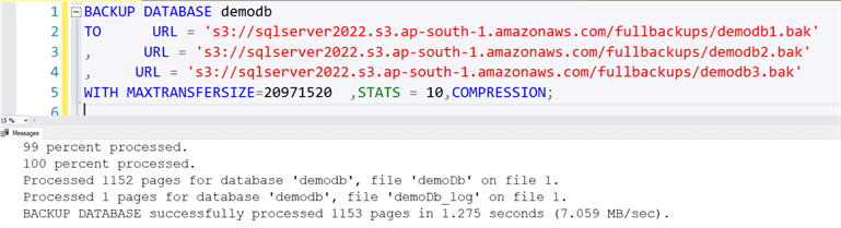 sql server backup
