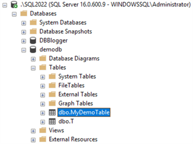 ssms object explorer