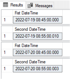 WAITFOR TIME with a WHILE LOOP