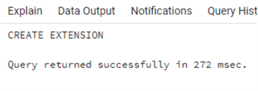Create extension pgagent