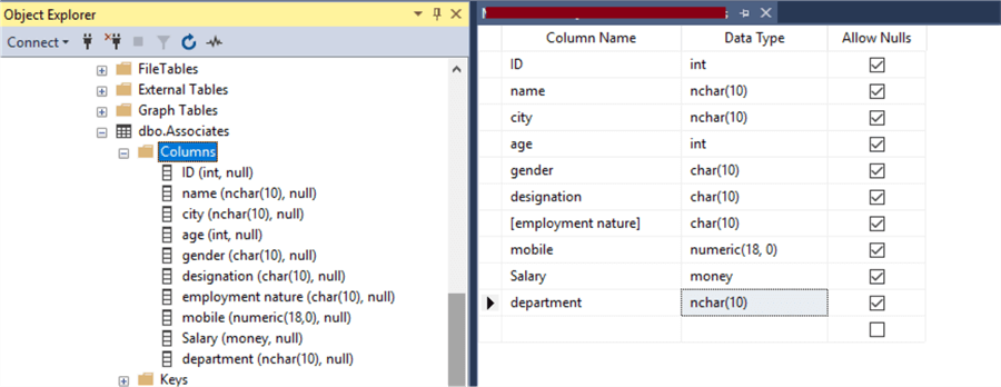 Add a Column in a Table in SQL