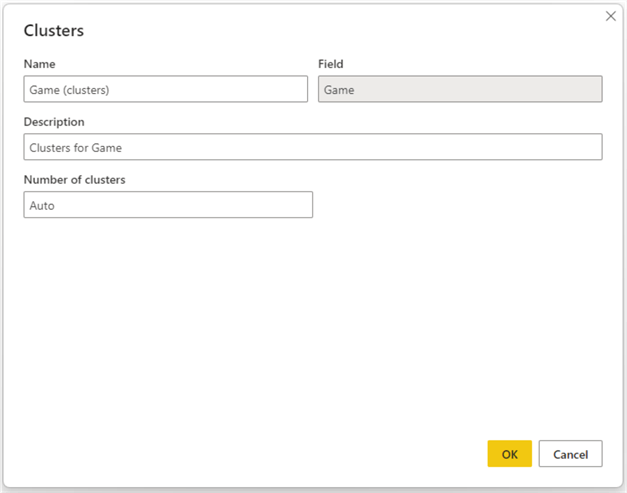 Clusters pop up
