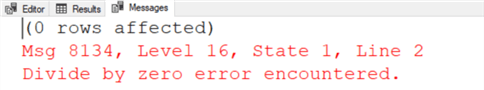 Error Message