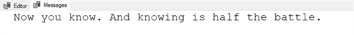 Error Message
