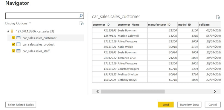 Power BI Desktop-Navigator
