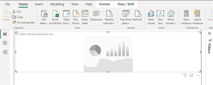 Box and Whisker Plot in visual pane