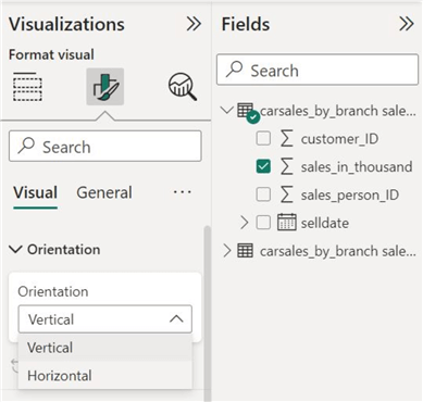 Exploring formatting options