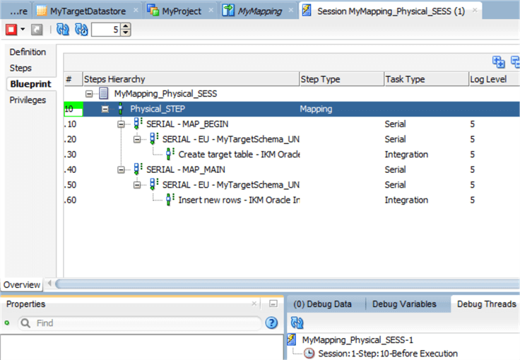 Debug Blueprint