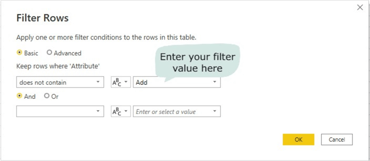 Filtering out unwanted values 2
