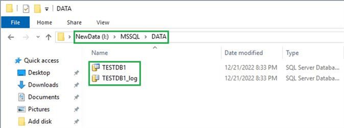 new data path