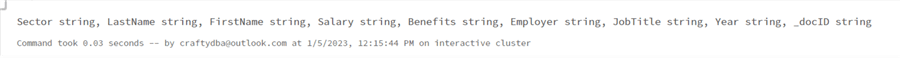 Spark and Excel - convert column names to schema DDL
