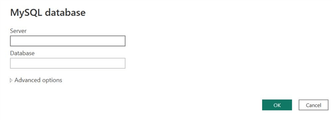 Database credentials