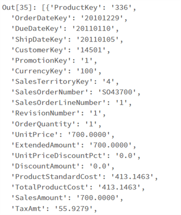 Spark and SQL server - read table using pymssql library.
