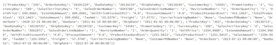 Spark and SQL server - reduce I/O by just writing changed records to the staging table.