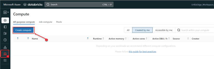 Create a cluster