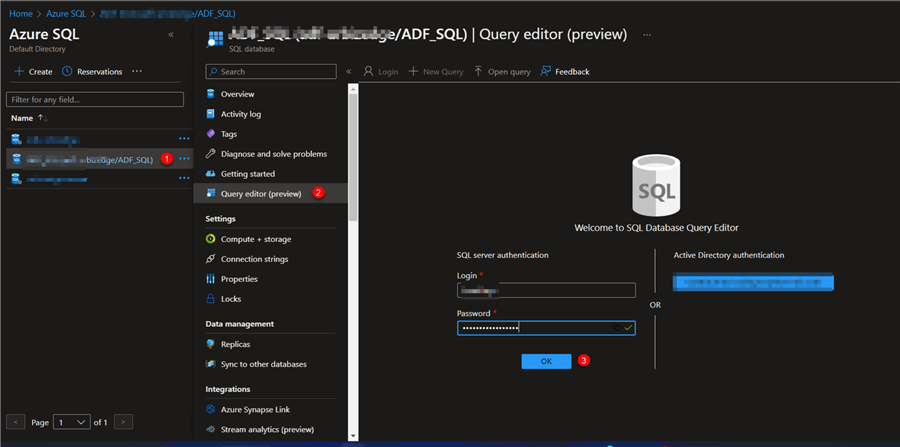 Query editor (preview)