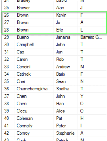 1 columns in ascending and 1 in descending order