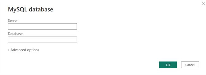 MySQL database credentials 