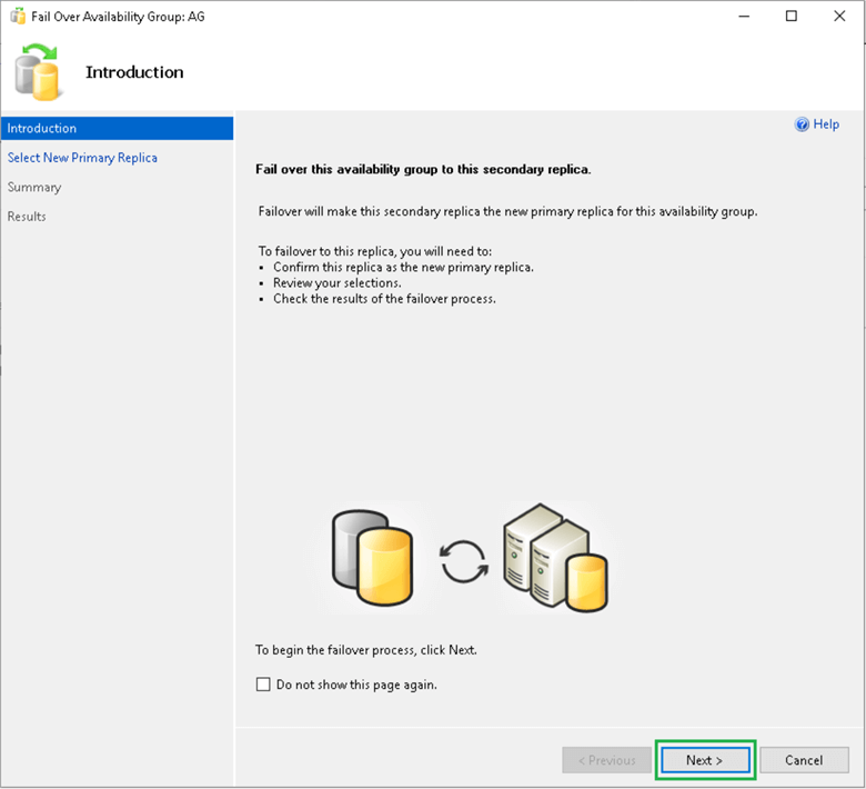 AG failover to DR