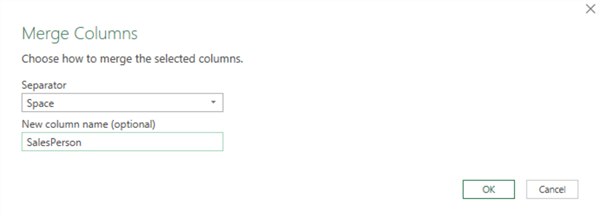 merge columns