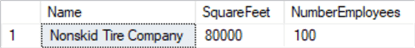 Stores with square footage equal to 80,000 square feet and have more than 99 employees