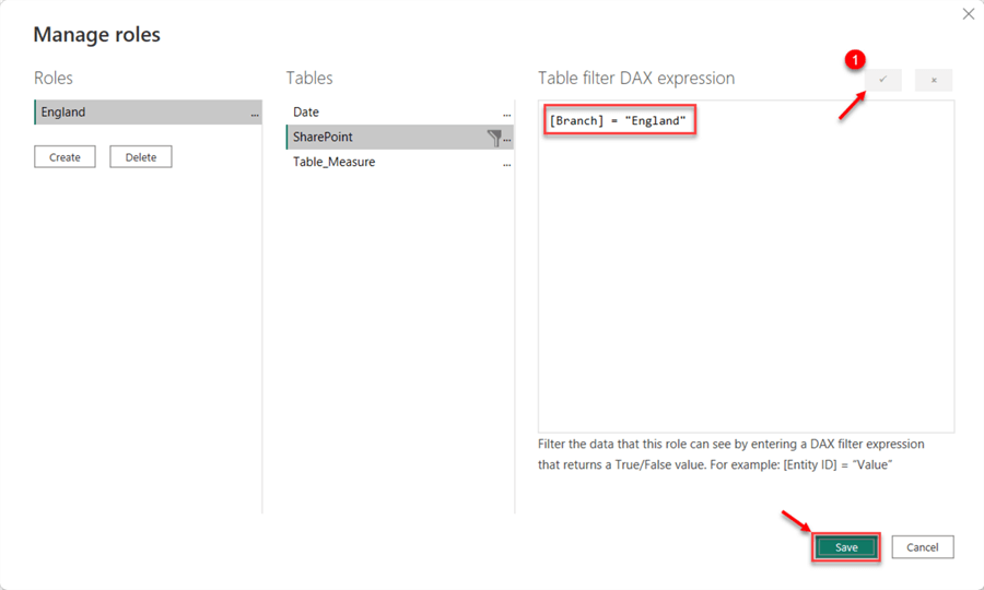 Manage roles