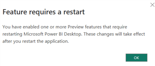 Restart required