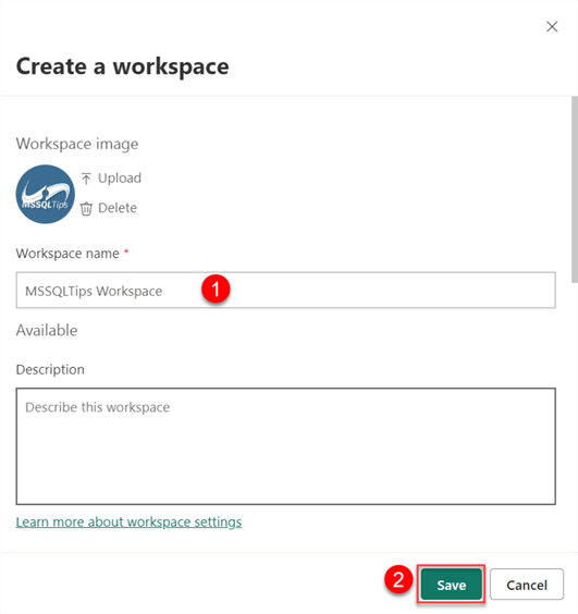 Workspace settings