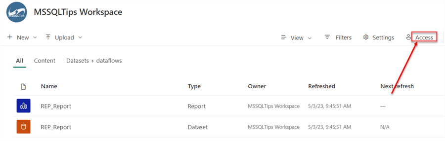 Workspace roles