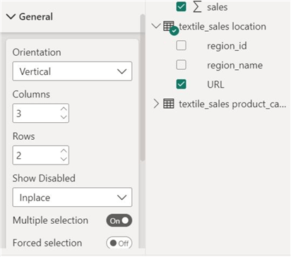 General formatting settings